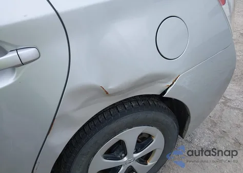 2012 Toyota Prius Two из США, поврежденный, VIN JTDKN3DU8C5537070